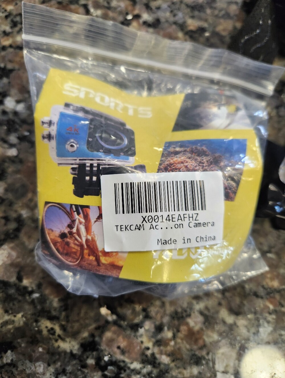4K Ultra HD Waterproof Action Camera - Black - Picture 5 of 5